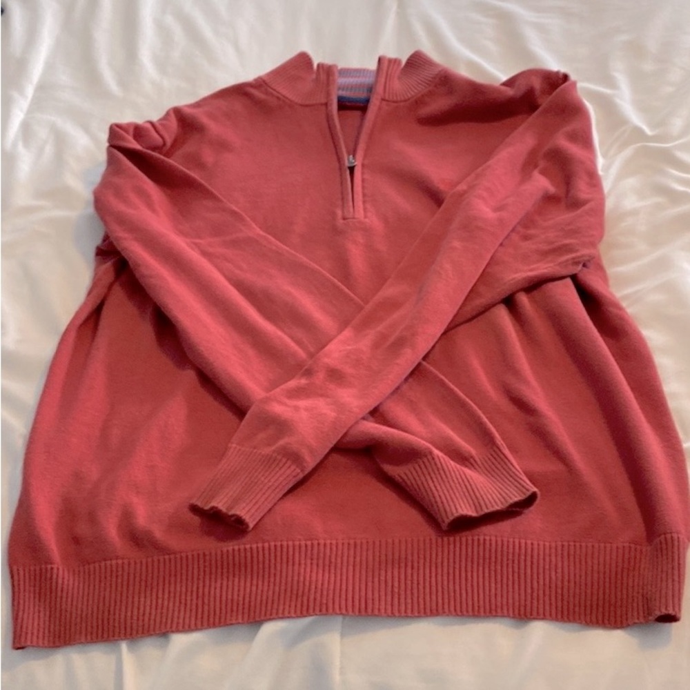 FINAL SALE!  Izod quarter-zip sweater